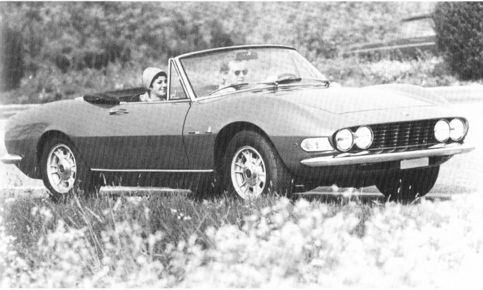Fiat Dino Spider 2000 aperta